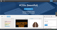 Desktop Screenshot of cssdeck.com